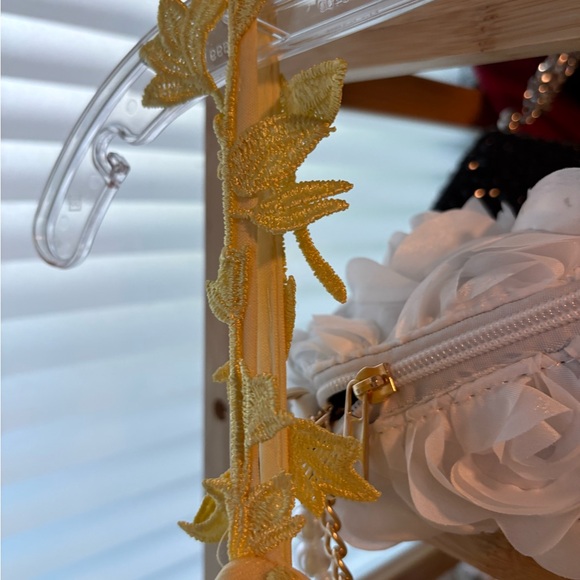 Chic Yellow Floral Prom Dress - Picture 4 of 8